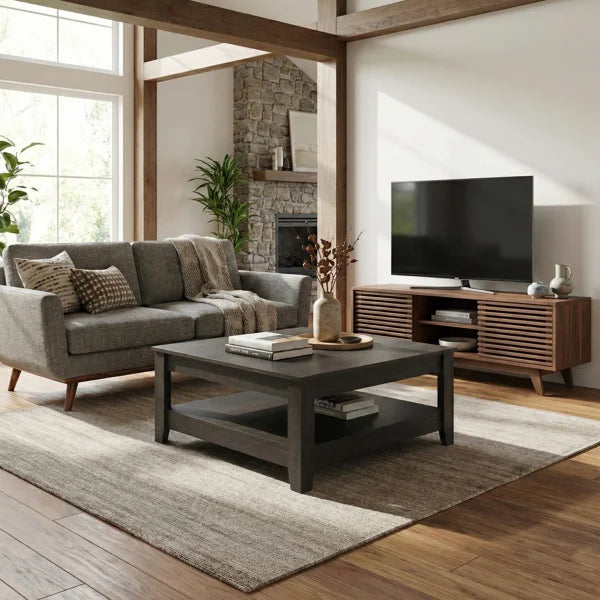 Justine Basilico Coffee Table with Storage