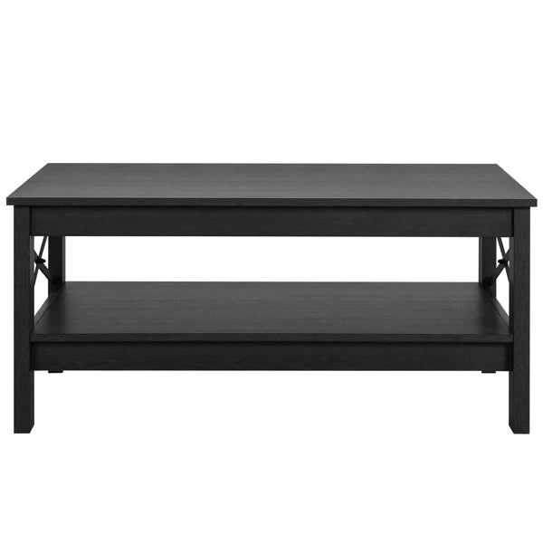 O'Kean 39-Inch Rectangular Coffee Table with Storage for Living Room